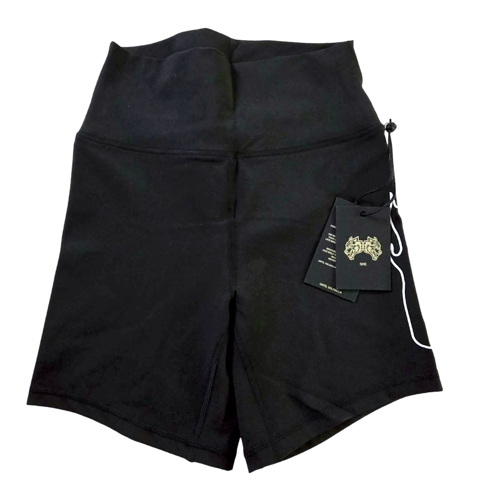 Darc Sport Move Fast Energy Training Shorts Black Womens Small DSPS021-521-001-S
